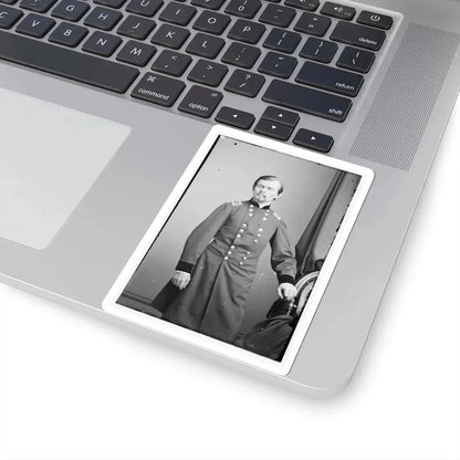 Portrait of Maj. Gen. Franz Sigel, Officer of the Federal Army (U.S. Civil War) STICKER Vinyl Kiss-Cut Decal - The Sticker Space