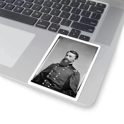 Portrait of Maj. Gen. George Stoneman, Officer of the Federal Army (U.S. Civil War) STICKER Vinyl Kiss-Cut Decal - The Sticker Space