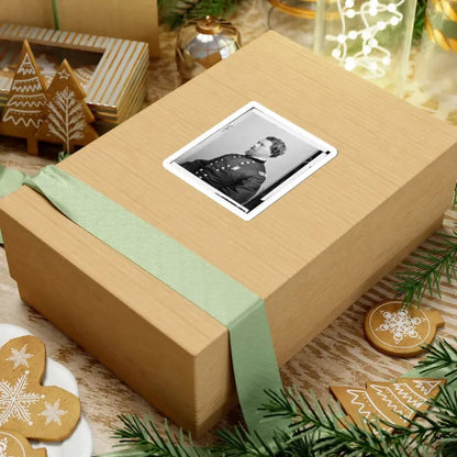 Portrait of Maj. Gen. Horatio G. Wright, Officer of the Federal Army (U.S. Civil War) STICKER Vinyl Kiss-Cut Decal - The Sticker Space