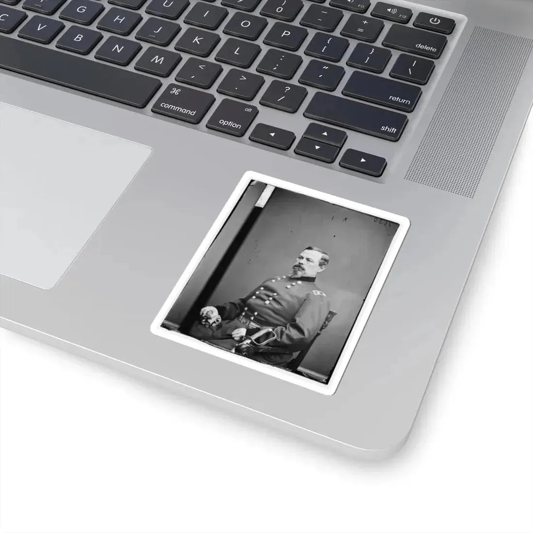 Portrait of Maj. Gen. Irvin Mcdowell, Officer of the Federal Army (U.S. Civil War) STICKER Vinyl Kiss-Cut Decal - The Sticker Space