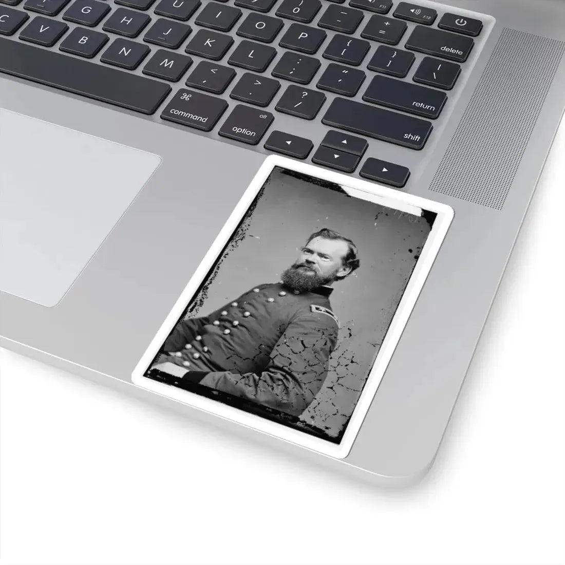 Portrait of Maj. Gen. James B. Mcpherson, Officer of the Federal Army (U.S. Civil War) STICKER Vinyl Kiss-Cut Decal - The Sticker Space