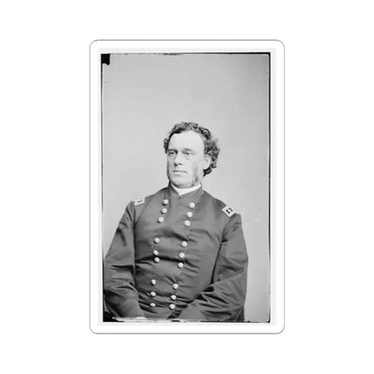 Portrait of Maj. Gen. James B. Steedman, Officer of the Federal Army (U.S. Civil War) STICKER Vinyl Kiss-Cut Decal 2 Inch White - The Sticker Space