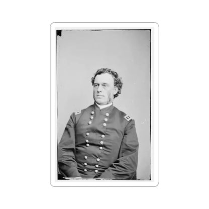 Portrait of Maj. Gen. James B. Steedman, Officer of the Federal Army (U.S. Civil War) STICKER Vinyl Kiss-Cut Decal 6 Inch White - The Sticker Space