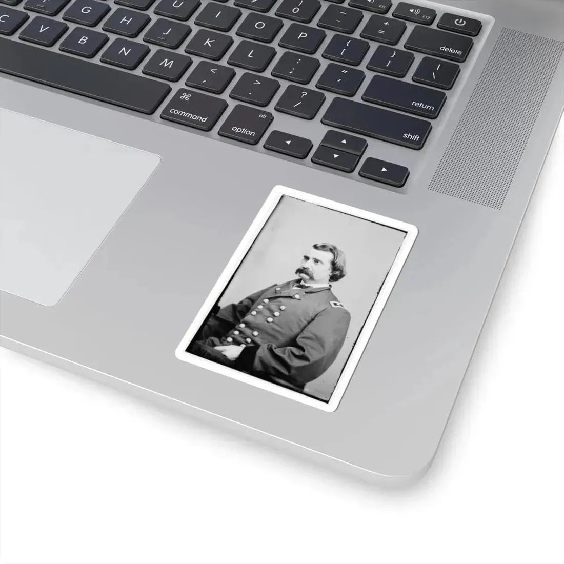 Portrait of Maj. Gen. John A. Logan, Officer of the Federal Army (U.S. Civil War) STICKER Vinyl Kiss-Cut Decal - The Sticker Space