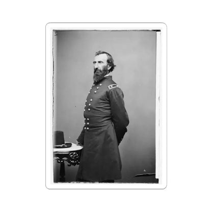 Portrait of Maj. Gen. John A. Mcclernand, Officer of the Federal Army (U.S. Civil War) STICKER Vinyl Kiss-Cut Decal 2 Inch White - The Sticker Space