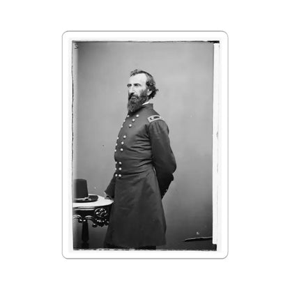 Portrait of Maj. Gen. John A. Mcclernand, Officer of the Federal Army (U.S. Civil War) STICKER Vinyl Kiss-Cut Decal 3 Inch White - The Sticker Space