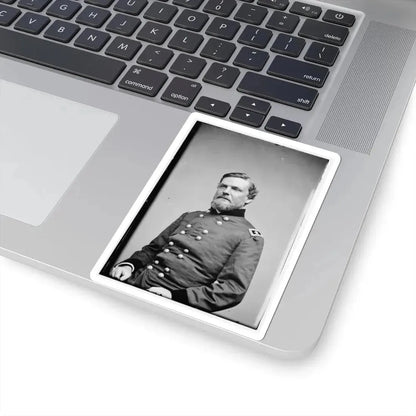 Portrait of Maj. Gen. John Newton, Officer of the Federal Army (U.S. Civil War) STICKER Vinyl Kiss-Cut Decal - The Sticker Space