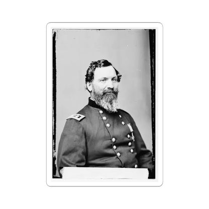 Portrait of Maj. Gen. John Sedgwick, Officer of the Federal Army (U.S. Civil War) STICKER Vinyl Kiss-Cut Decal 6 Inch White - The Sticker Space