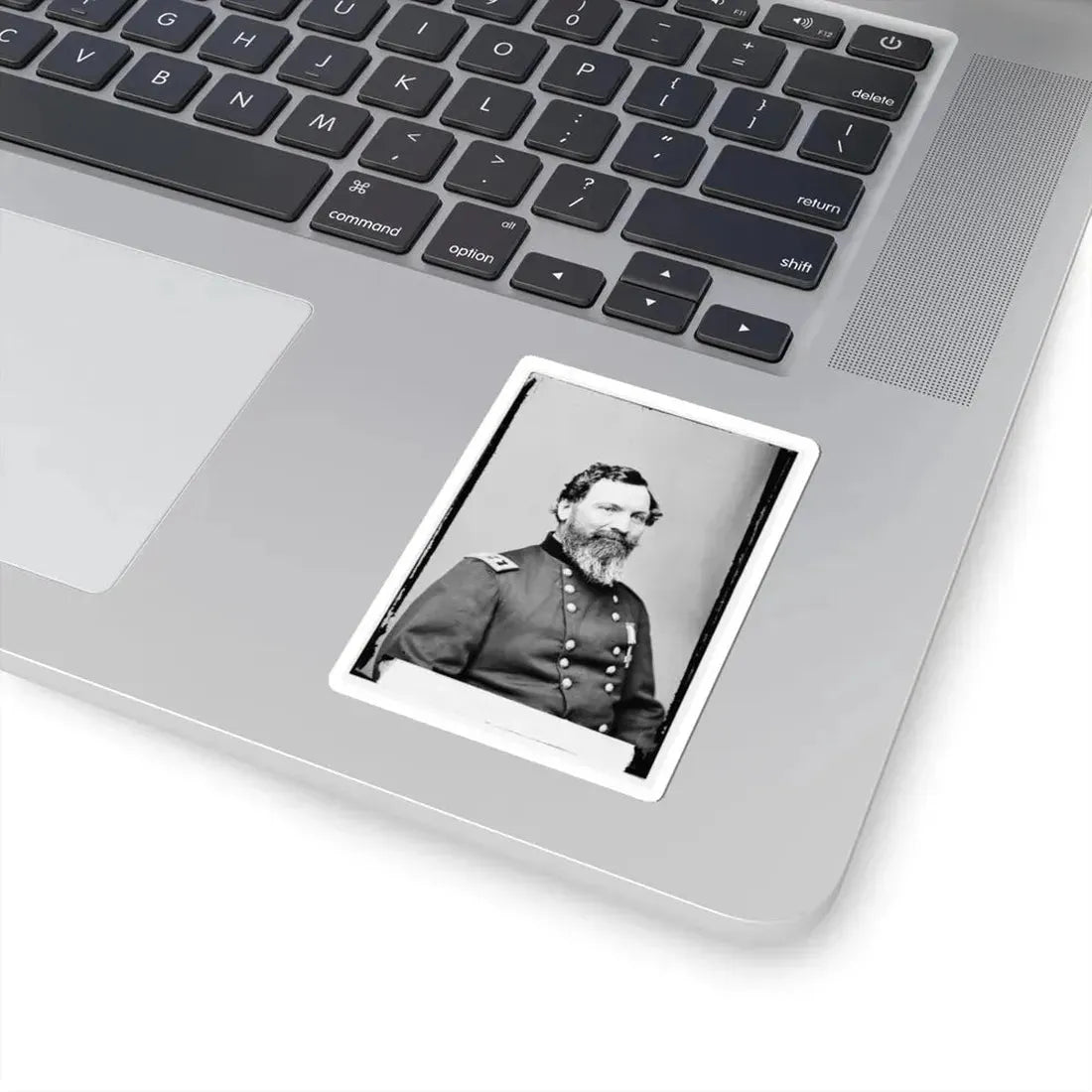 Portrait of Maj. Gen. John Sedgwick, Officer of the Federal Army (U.S. Civil War) STICKER Vinyl Kiss-Cut Decal - The Sticker Space