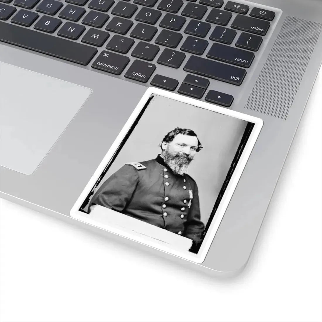 Portrait of Maj. Gen. John Sedgwick, Officer of the Federal Army (U.S. Civil War) STICKER Vinyl Kiss-Cut Decal - The Sticker Space