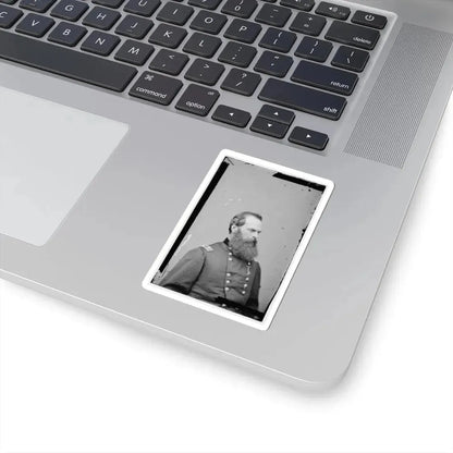 Portrait of Maj. Gen. John W. Geary, Officer of the Federal Army (U.S. Civil War) STICKER Vinyl Kiss-Cut Decal - The Sticker Space