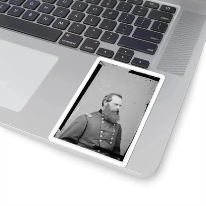 Portrait of Maj. Gen. John W. Geary, Officer of the Federal Army (U.S. Civil War) STICKER Vinyl Kiss-Cut Decal - The Sticker Space