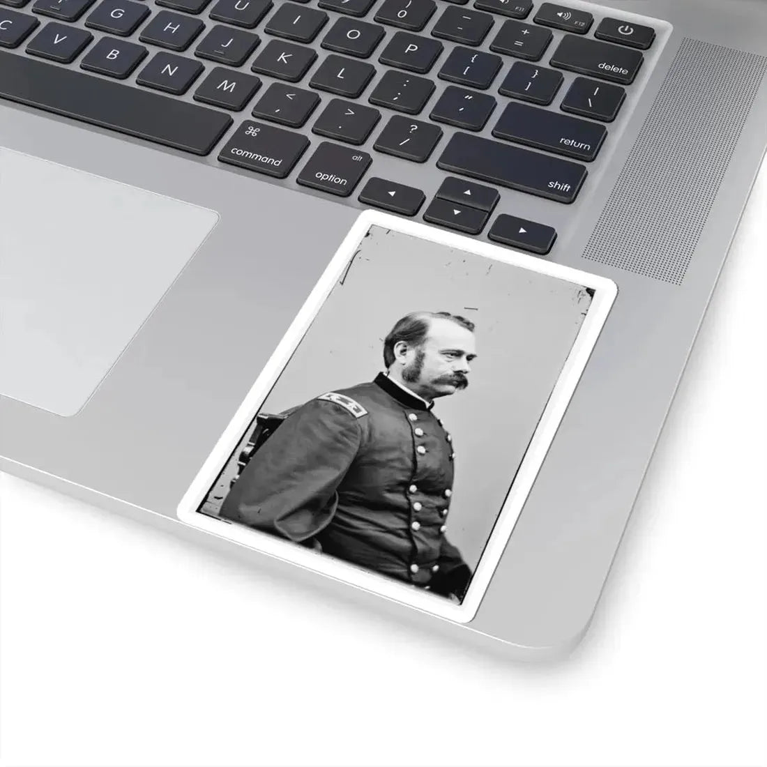 Portrait of Maj. Gen. Lovell H. Rousseau, Officer of the Federal Army (U.S. Civil War) STICKER Vinyl Kiss-Cut Decal - The Sticker Space
