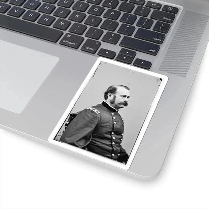 Portrait of Maj. Gen. Lovell H. Rousseau, Officer of the Federal Army (U.S. Civil War) STICKER Vinyl Kiss-Cut Decal - The Sticker Space