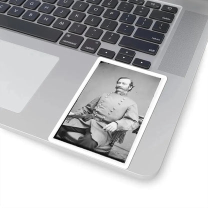Portrait of Maj. Gen. Mansfield Lovell, Officer of the Confederate Army (U.S. Civil War) STICKER Vinyl Kiss-Cut Decal - The Sticker Space