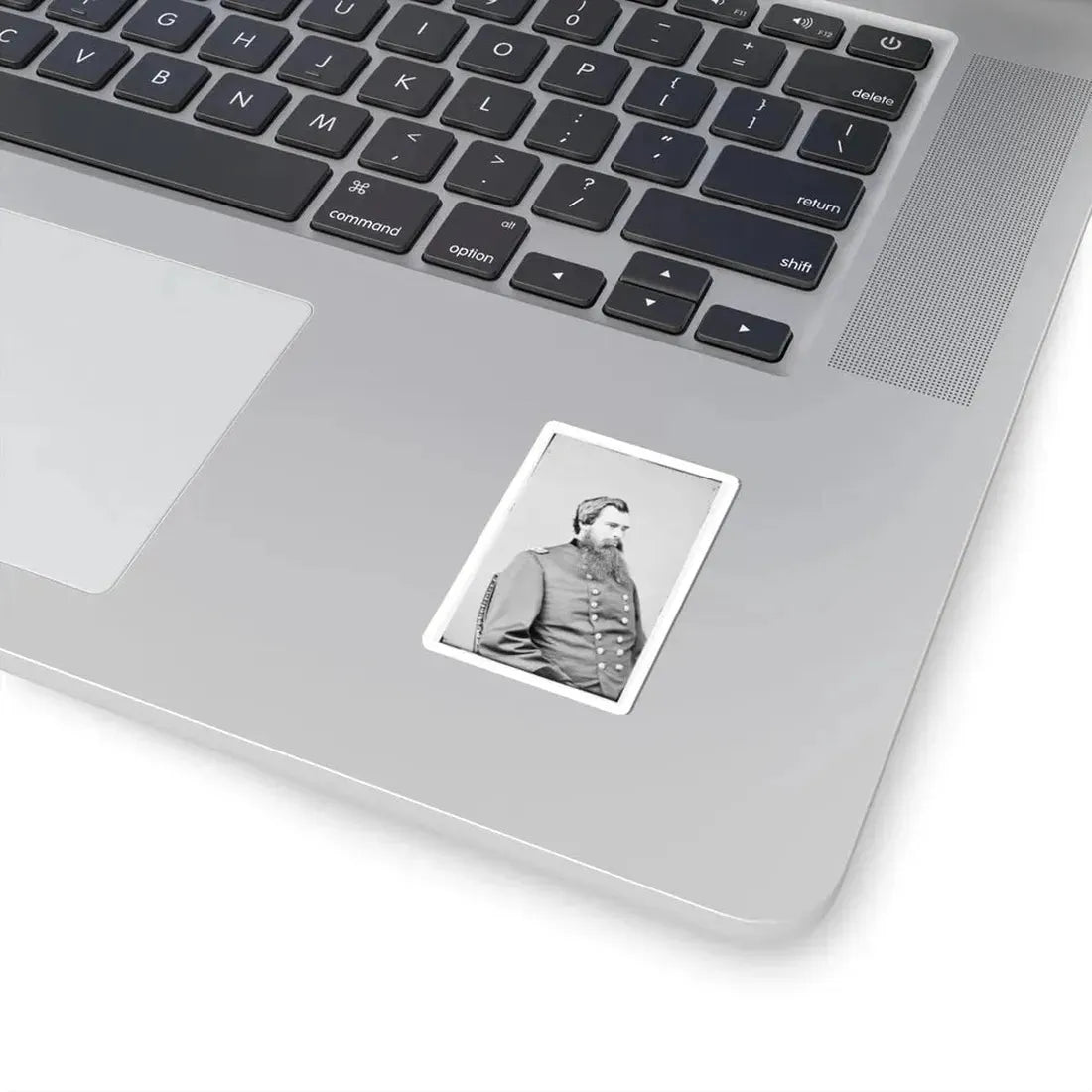 Portrait of Maj. Gen. N. Martin Curtis, Officer of the Federal Army (U.S. Civil War) STICKER Vinyl Kiss-Cut Decal - The Sticker Space