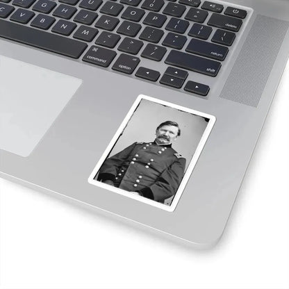 Portrait of Maj. Gen. Robert C. Schenck, Officer of the Federal Army (U.S. Civil War) STICKER Vinyl Kiss-Cut Decal - The Sticker Space