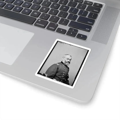 Portrait of Maj. Gen. Samuel P. Heintzelman, Officer of the Federal Army (U.S. Civil War) STICKER Vinyl Kiss-Cut Decal - The Sticker Space
