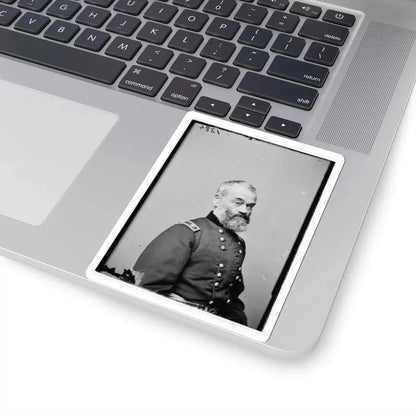 Portrait of Maj. Gen. Samuel P. Heintzelman, Officer of the Federal Army (U.S. Civil War) STICKER Vinyl Kiss-Cut Decal - The Sticker Space