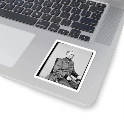 Portrait of Maj. Gen. Samuel R. Curtis, Officer of the Federal Army (U.S. Civil War) STICKER Vinyl Kiss-Cut Decal - The Sticker Space