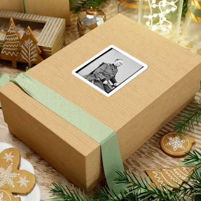 Portrait of Maj. Gen. Samuel R. Curtis, Officer of the Federal Army (U.S. Civil War) STICKER Vinyl Kiss-Cut Decal - The Sticker Space