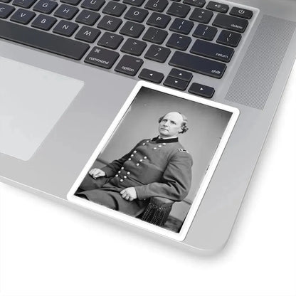 Portrait of Maj. Gen. Stephen A. Hurlbut, Officer of the Federal Army (U.S. Civil War) STICKER Vinyl Kiss-Cut Decal - The Sticker Space