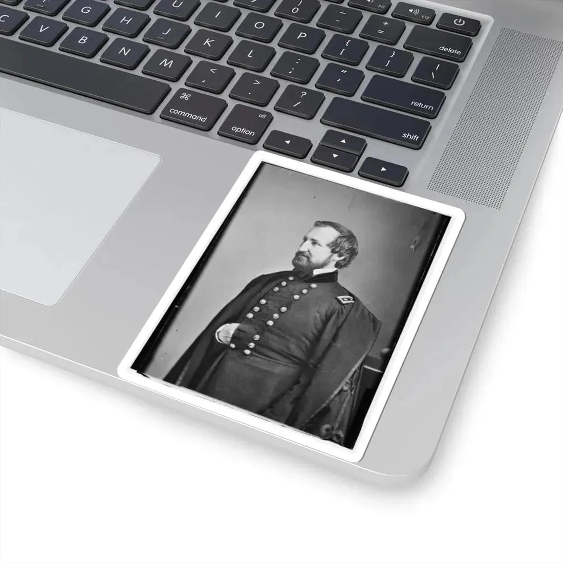 Portrait of Maj. Gen. William S. Rosecrans, Officer of the Federal Army (U.S. Civil War) STICKER Vinyl Kiss-Cut Decal - The Sticker Space