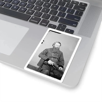 Portrait of Maj. Gen. William W. Belknap, Officer of the Federal Army (U.S. Civil War) STICKER Vinyl Kiss-Cut Decal - The Sticker Space