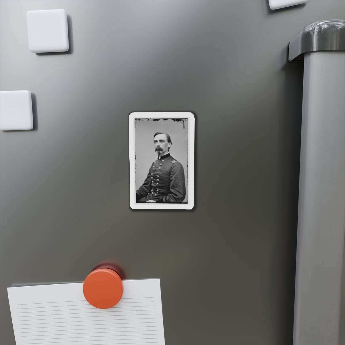 Portrait Of Maj. Gen. Adelbert Ames, Officer Of The Federal Army (U.S. Civil War) Refrigerator Magnet-The Sticker Space