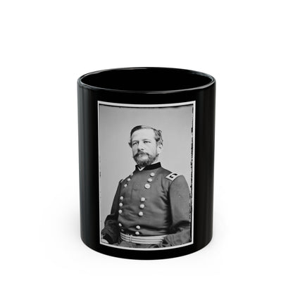 Portrait Of Maj. Gen. Alfred Pleasonton, Officer Of The Federal Army (U.S. Civil War) Black Coffee Mug-11oz-The Sticker Space