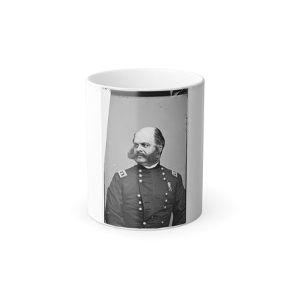 Portrait of Maj. Gen. Ambrose E. Burnside, Officer of the Federal Army (U.S. Civil War) Color Morphing Mug 11oz-11oz-The Sticker Space