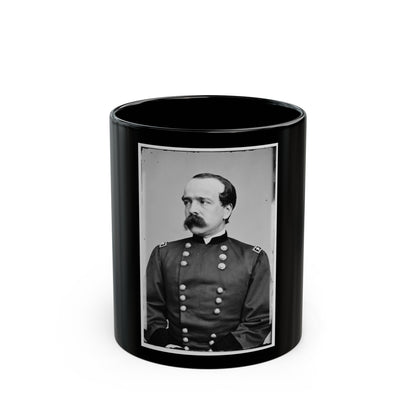 Portrait Of Maj. Gen. Daniel Butterfield, Officer Of The Federal Army (U.S. Civil War) Black Coffee Mug-11oz-The Sticker Space