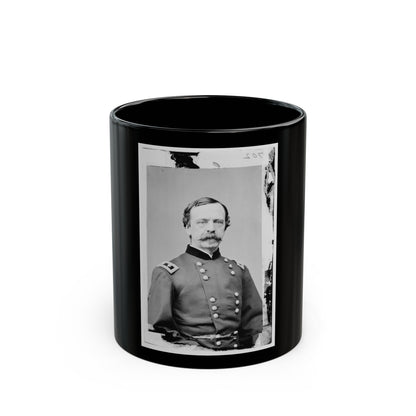 Portrait Of Maj. Gen. Daniel E. Sickles, Officer Of The Federal Army (U.S. Civil War) Black Coffee Mug-11oz-The Sticker Space