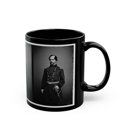 Portrait Of Maj. Gen. David Hunter, Officer Of The Federal Army (U.S. Civil War) Black Coffee Mug-The Sticker Space