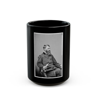 Portrait Of Maj. Gen. Frank P. Blair, Officer Of The Federal Army (U.S. Civil War) Black Coffee Mug-15oz-The Sticker Space