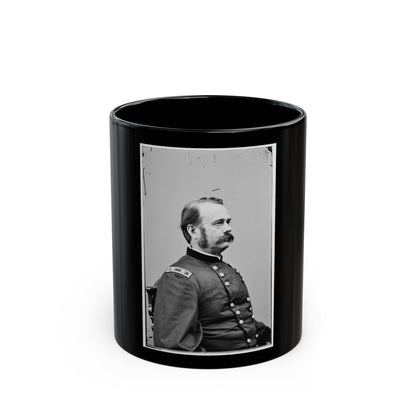 Portrait Of Maj. Gen. Lovell H. Rousseau, Officer Of The Federal Army (U.S. Civil War) Black Coffee Mug-11oz-The Sticker Space