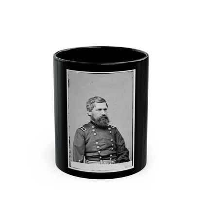 Portrait Of Maj. Gen. Oliver O. Howard, Officer Of The Federal Army (U.S. Civil War) Black Coffee Mug-11oz-The Sticker Space