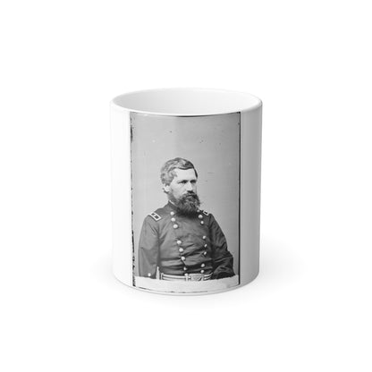 Portrait of Maj. Gen. Oliver O. Howard, Officer of the Federal Army (U.S. Civil War) Color Morphing Mug 11oz-11oz-The Sticker Space