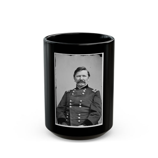 Portrait Of Maj. Gen. Robert C. Schenck, Officer Of The Federal Army (U.S. Civil War) Black Coffee Mug