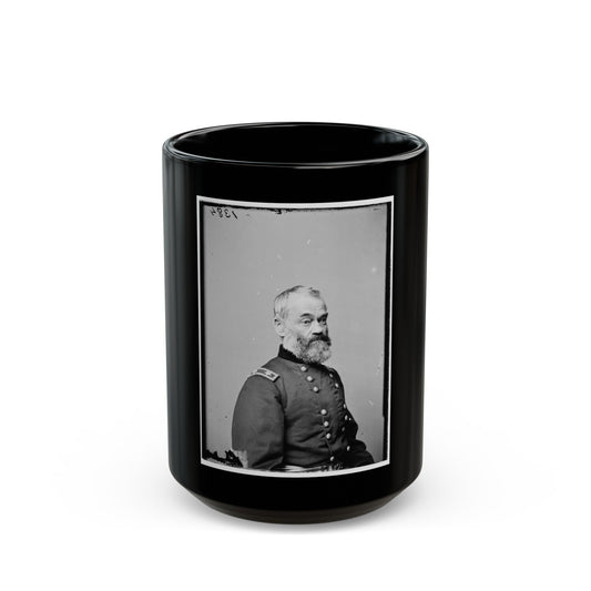 Portrait Of Maj. Gen. Samuel P. Heintzelman, Officer Of The Federal Army (U.S. Civil War) Black Coffee Mug
