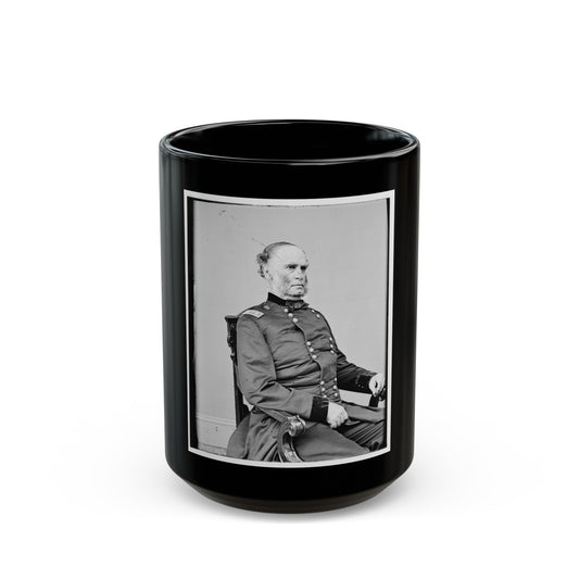 Portrait Of Maj. Gen. Samuel R. Curtis, Officer Of The Federal Army (U.S. Civil War) Black Coffee Mug