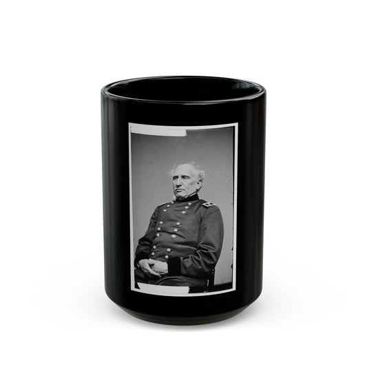 Portrait Of Maj. Gen. Silas Casey, Officer Of The Federal Army (U.S. Civil War) Black Coffee Mug