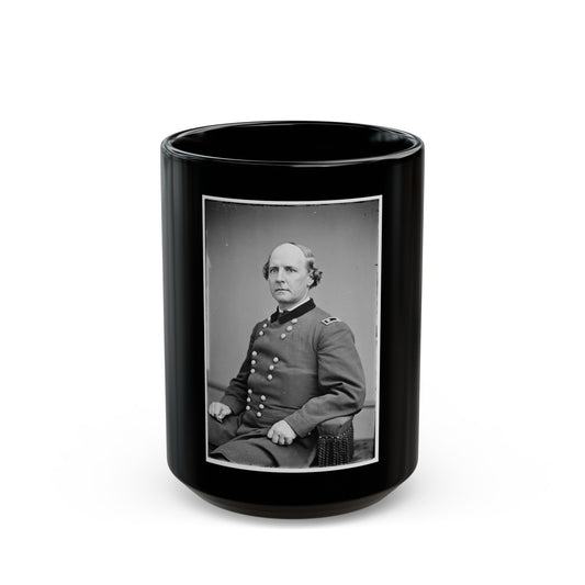 Portrait Of Maj. Gen. Stephen A. Hurlbut, Officer Of The Federal Army (U.S. Civil War) Black Coffee Mug