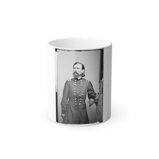 Portrait of Maj. Gen. Thomas L. Crittenden, Officer of the Federal Army (U.S. Civil War) Color Morphing Mug 11oz-11oz-The Sticker Space