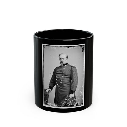 Portrait Of Maj. Gen. William F. Smith, Officer Of The Federal Army (U.S. Civil War) Black Coffee Mug-11oz-The Sticker Space