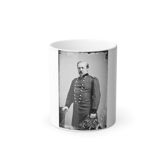 Portrait of Maj. Gen. William F. Smith, Officer of the Federal Army (U.S. Civil War) Color Morphing Mug 11oz-11oz-The Sticker Space