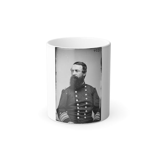Portrait of Rear Adm. David D. Porter, Officer of the Federal Navy (U.S. Civil War) Color Morphing Mug 11oz-11oz-The Sticker Space