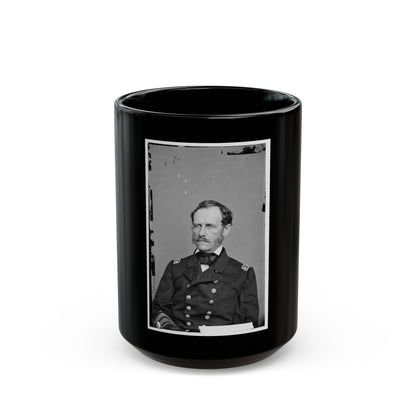 Portrait Of Rear Adm. John A. Dahlgren, Officer Of The Federal Navy (U.S. Civil War) Black Coffee Mug-15oz-The Sticker Space