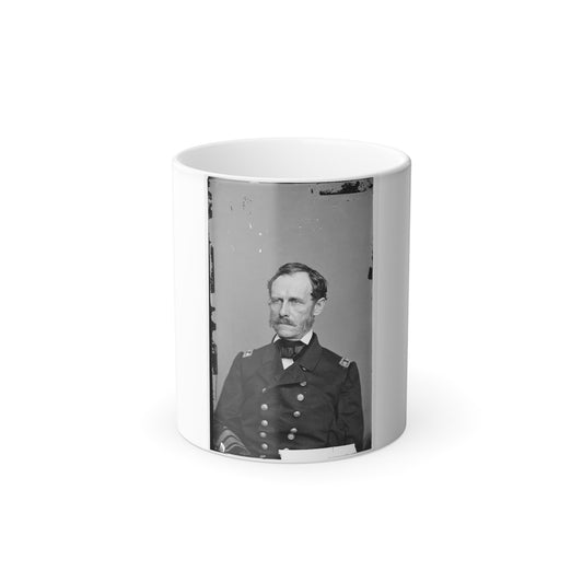 Portrait of Rear Adm. John A. Dahlgren, Officer of the Federal Navy (U.S. Civil War) Color Morphing Mug 11oz-11oz-The Sticker Space