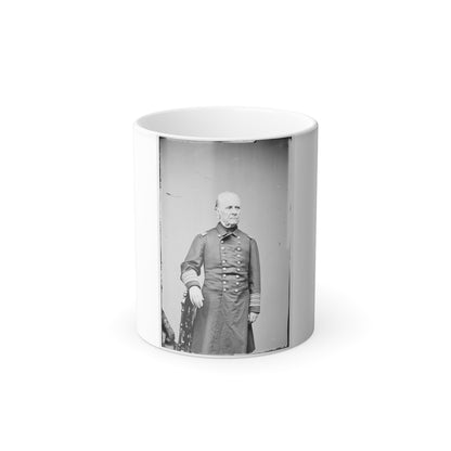 Portrait of Rear Adm. William B. Shubrick, Officer of the Federal Navy (U.S. Civil War) Color Morphing Mug 11oz-11oz-The Sticker Space